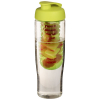 H2o Active® Tempo 700 Ml Flip Kansi Urheilujuomapullo & Uuttaja Läpinäkyvä / Lime