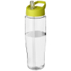 H2o Active® Tempo 700 Ml Kaatonokkakantinen Urheilujuomapullo Läpinäkyvä / Lime