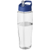 H2o Active® Tempo 700 Ml Kaatonokkakantinen Urheilujuomapullo Läpinäkyvä / Sininen