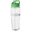 H2o Active® Tempo 700 Ml Kaatonokkakantinen Urheilujuomapullo Läpinäkyvä / Vihreä