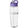 H2o Active® Tempo 700 Ml Kaatonokkakantinen Urheilujuomapullo Läpinäkyvä / Violetti