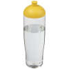 H2o Active® Tempo 700 Ml Kupukantinen Urheilujuomapullo Läpinäkyvä / Keltainen