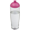 H2o Active® Tempo 700 Ml Kupukantinen Urheilujuomapullo Läpinäkyvä / Pinkki