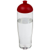 H2o Active® Tempo 700 Ml Kupukantinen Urheilujuomapullo Läpinäkyvä / Punainen