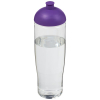H2o Active® Tempo 700 Ml Kupukantinen Urheilujuomapullo Läpinäkyvä / Violetti
