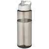 H2o Active® Vibe 850 Ml -urheilujuomapullo Kaatonokkakannella Hiili / Valkoinen