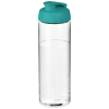 H2o Active® Vibe 850 Ml -urheilujuomapullo Läppäkannella Läpinäkyvä / Aqua