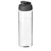 H2o Active® Vibe 850 Ml -urheilujuomapullo Läppäkannella Läpinäkyvä / Harmaa