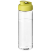 H2o Active® Vibe 850 Ml -urheilujuomapullo Läppäkannella Läpinäkyvä / Lime