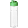 H2o Active® Vibe 850 Ml -urheilujuomapullo Läppäkannella Läpinäkyvä / Vihreä