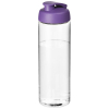H2o Active® Vibe 850 Ml -urheilujuomapullo Läppäkannella Läpinäkyvä / Violetti