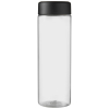 H2o Active® Vibe 850 Ml Vesipullo Kierrekannella Läpinäkyvä / Musta