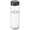 H2o Active® Vibe 850 Ml Vesipullo Kierrekannella Läpinäkyvä / Musta