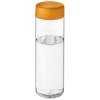H2o Active® Vibe 850 Ml Vesipullo Kierrekannella Läpinäkyvä / Oranssinpunainen