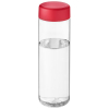 H2o Active® Vibe 850 Ml Vesipullo Kierrekannella Läpinäkyvä / Punainen