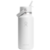 Hydro Flask Wide Mouth 946 Ml:n Vesipullo Eristetty Ruostumattomasta Teräksestä Valmistettu  Jossa On Pillikorkki
