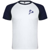 Indianapolis Lasten Lyhythihainen Urheilu-t-paita Valkoinen / Navy Blue