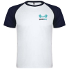 Indianapolis Lyhythihainen Urheilu-t-paita, Unisex Valkoinen / Navy Blue