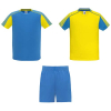 Juve Lasten Urheilusetti, 140 G/m² Keltainen / Royal Sininen