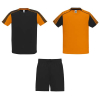 Juve Lasten Urheilusetti, 140 G/m² Oranssi / Musta