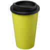 Kierrätetty Americano® 350 Ml -muki, Eristetty Lime / Musta