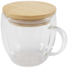 Lenora 250 Ml:n Lasikuppi Bambukannella