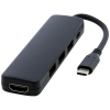 Loop Rcs -kierrätetystä Muovista Valmistettu Multimediasovitin Usb 2.0–3.0 Hdmi -liitännällä