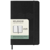 Moleskine Pehmeäkantinen Taskukokoinen Viikkopäivyri 12 Kuukaudelle