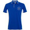 Montmelo Lyhythihainen Urheilupoolopaita, Unisex, 150 G/m² Royal Sininen / Valkoinen