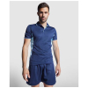 Montmelo Lyhythihainen Urheilupoolopaita, Unisex Royal Sininen / Valkoinen