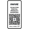 Opal Aware™ -lippis Kierrätysmateriaalista, Kuusipaneelinen, 240 G/m²