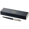Parker Jotter Bond Street-kuulakärkikynä (sininen Muste) Musta / Hopea