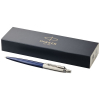 Parker Jotter Bond Street-kuulakärkikynä (sininen Muste) Navy / Hopea