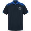 Samurai Antibakteerinen Lyhythihainen Unisex-poolopaita 160 G/m2 Navy Sininen / Royal Sininen