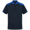 Samurai Antibakteerinen Lyhythihainen Unisex-poolopaita 160 G/m2 Navy Sininen / Royal Sininen