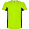 Shanghai Lasten Lyhythihainen Urheilu-t-paita Fluor Green / Musta