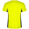Shanghai Miesten Lyhythihainen Urheilu-t-paita Fluorikeltainen / Musta