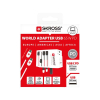 Skross® Muv Ac65pd -world Adapteri Usb-c-kaapelilla 