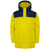 Tallin Lämpöeristetty Takki, Unisex Keltainen / Navy Blue