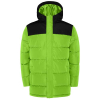 Tallin Lämpöeristetty Takki, Unisex Lime / Musta