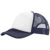 Trucker-lakki, 5-paneelinen, 100 G/m² Navy / Valkoinen