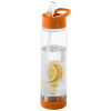 Tutti-frutti 740 Ml Tritan™ Urheilujuomapullo Läpinäkyvä / Oranssinpunainen