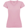 Victoria Naisten Lyhythihainen T-paita V-kaula-aukolla, 155 G/m²