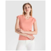 Victoria Naisten Lyhythihainen T-paita V-kaula-aukolla, 155 G/m²