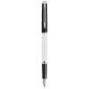 Waterman Hemisphere Värit Peittävä Mustekynä Palladium Pinnoitteella (sininen Muste) Valkoinen / Musta