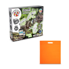2 In 1 Fossil Excavation Kit Iv. Opetuspeli Toimitetaan Kuitukangaslahjapussilla (80 G/m²) Oranssi