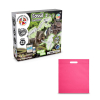 2 In 1 Fossil Excavation Kit Iv. Opetuspeli Toimitetaan Kuitukangaslahjapussilla (80 G/m²) Pinkki