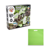 2 In 1 Fossil Excavation Kit Iv. Opetuspeli Toimitetaan Kuitukangaslahjapussilla (80 G/m²) Vaaleanvihreä