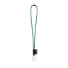 75089. Set Lanyard Tube Long (Ø 7 Mm), 55 Mm:n D-muotoinen Sulkurengas Ja Ø 7 Mm:n Turvalukko Heksakromi Keltainen/syvänsininen