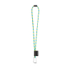 75089. Set Lanyard Tube Long (Ø 7 Mm), 55 Mm:n D-muotoinen Sulkurengas Ja Ø 7 Mm:n Turvalukko Keltainen/vaaleansininen